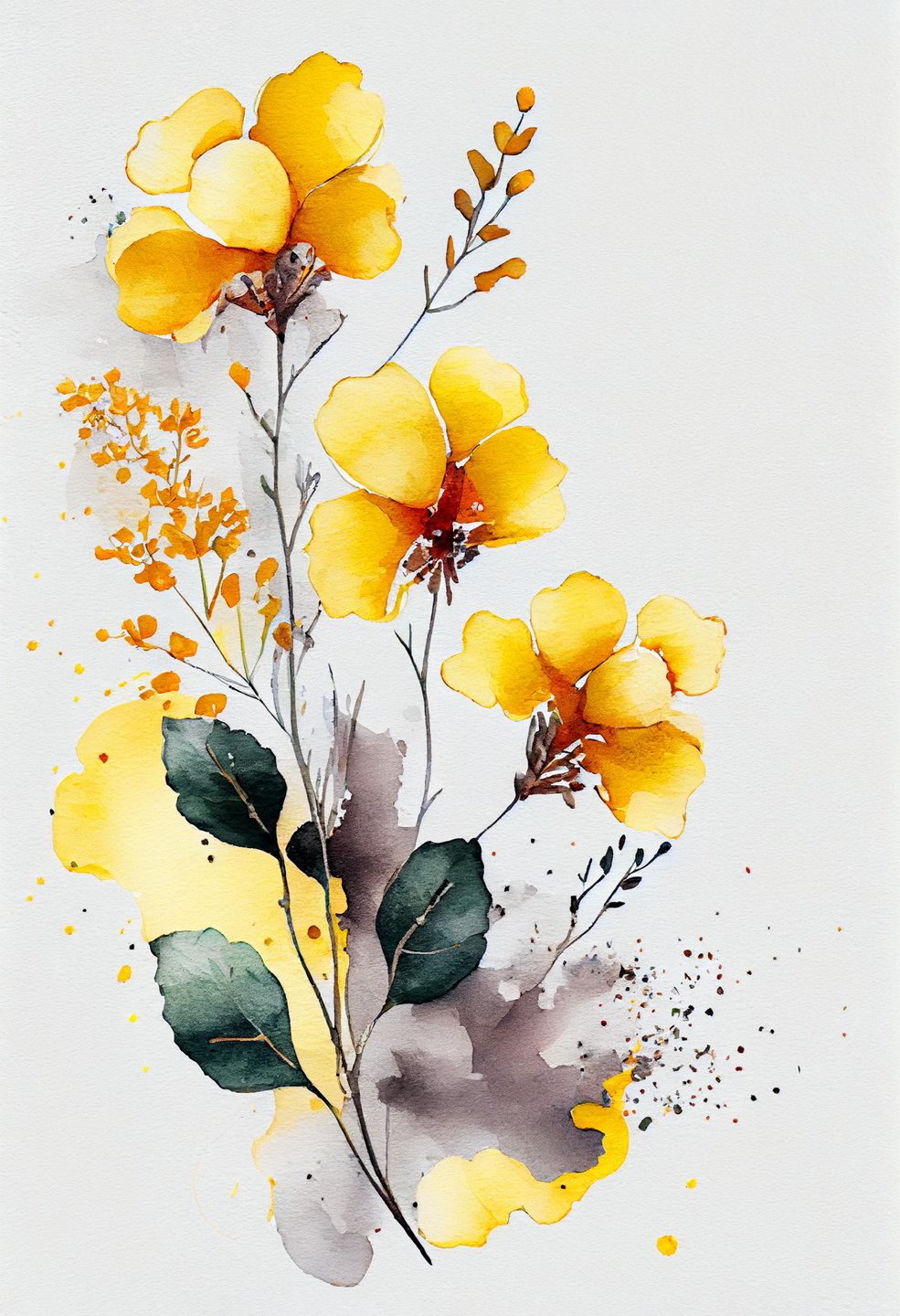 Floral Frame Graphics Elemet (68)