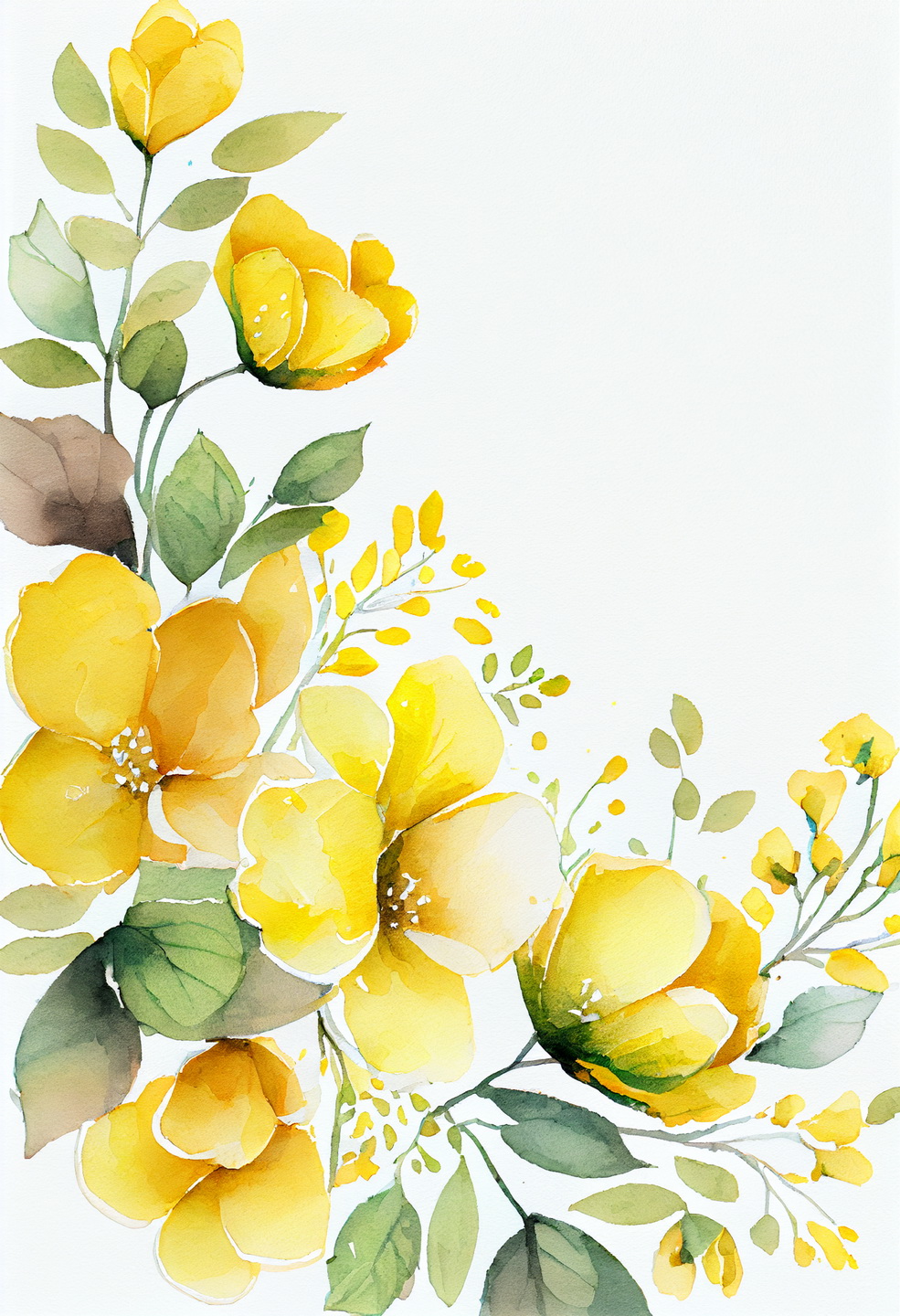 Floral Frame Graphics Elemet (70)