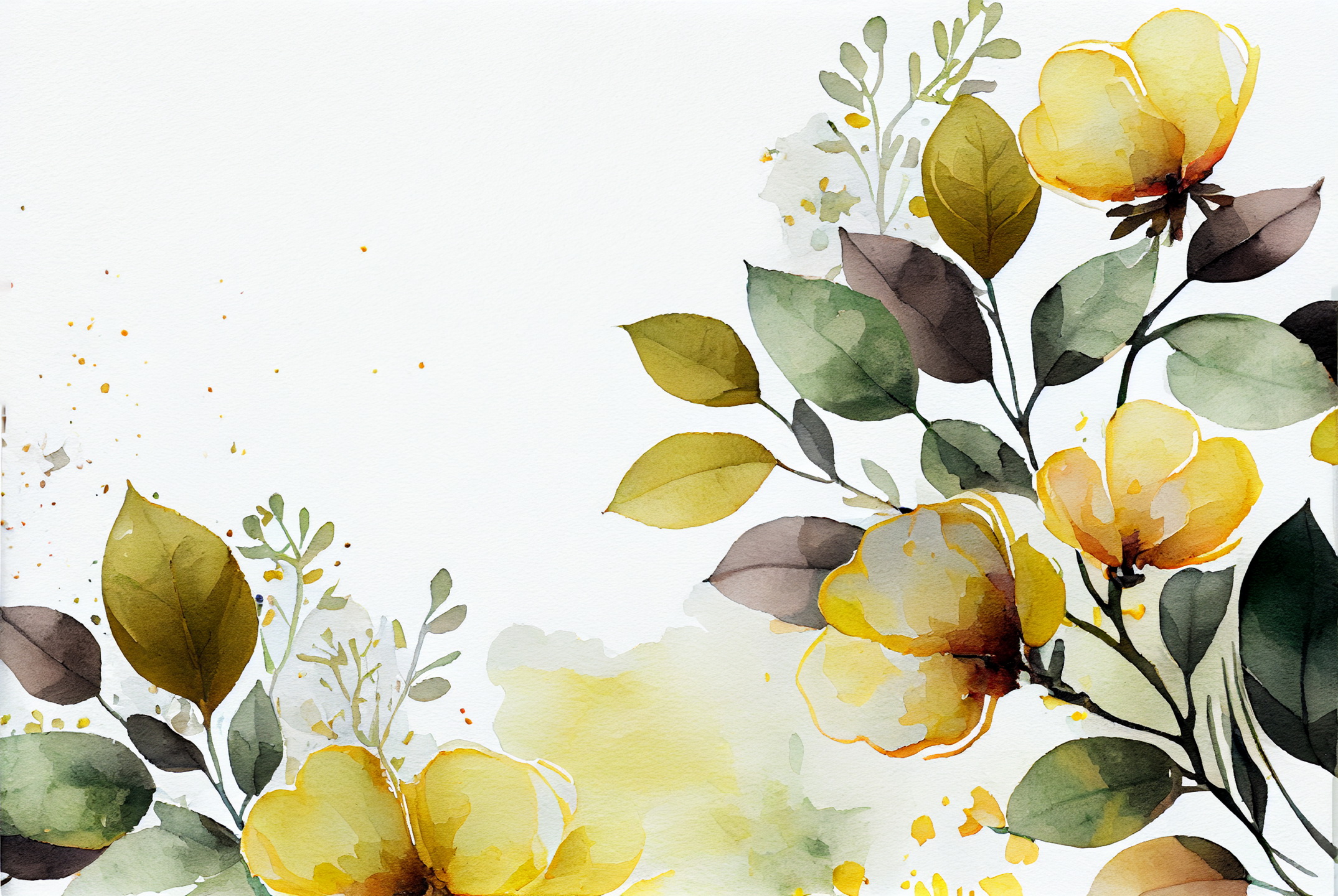 Floral Frame Graphics Elemet (72)