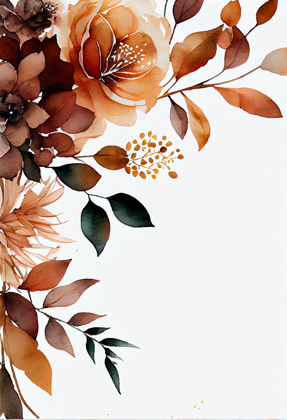 Floral Frame Graphics Elemet (82)