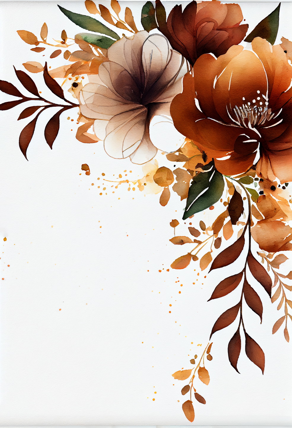 Floral Frame Graphics Elemet (83)
