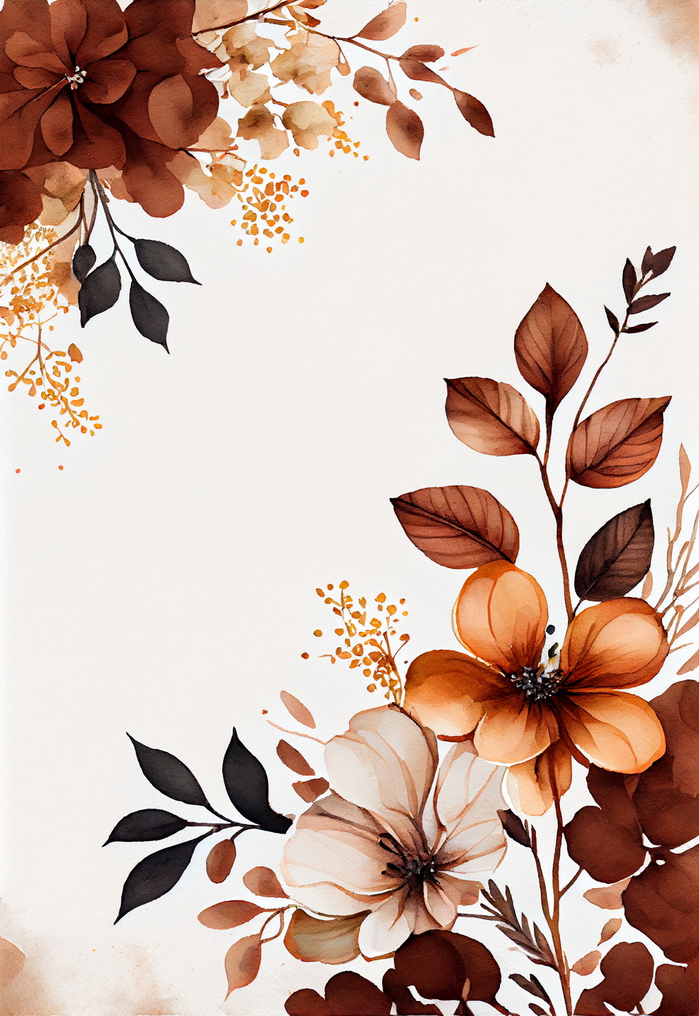 Floral Frame Graphics Elemet (85)