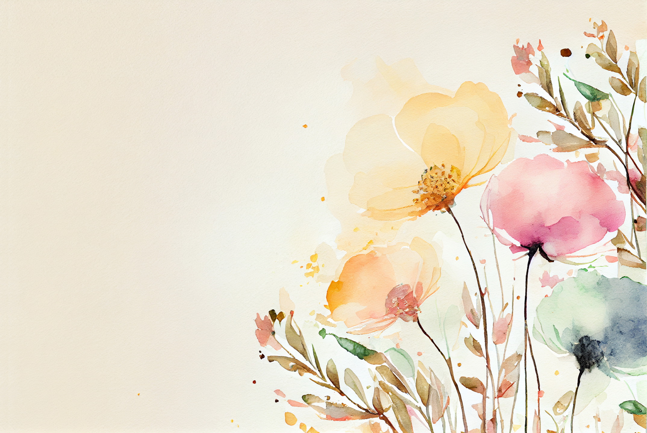 Floral Frame Graphics Elemet (90)