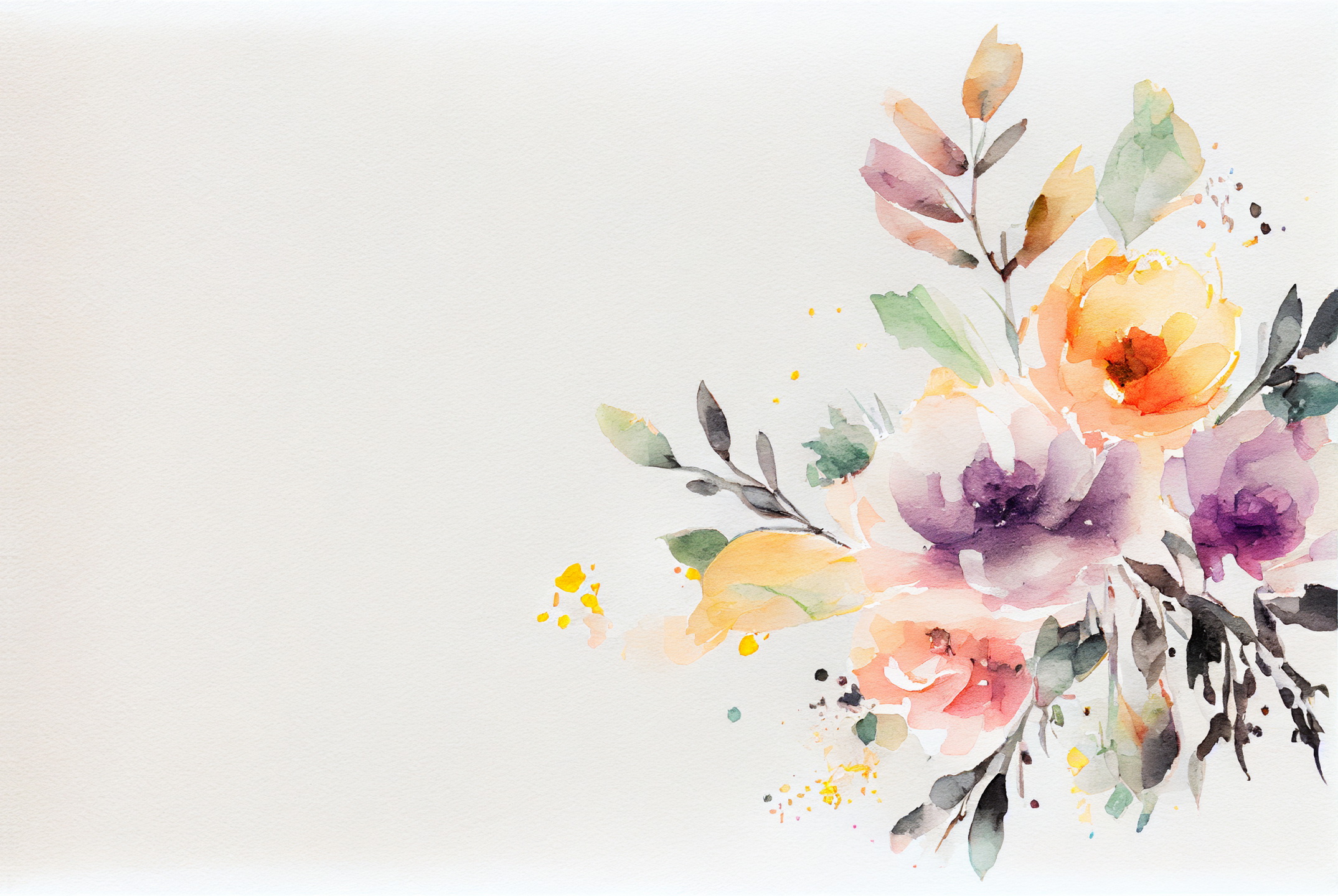 Floral Frame Graphics Elemet (96)
