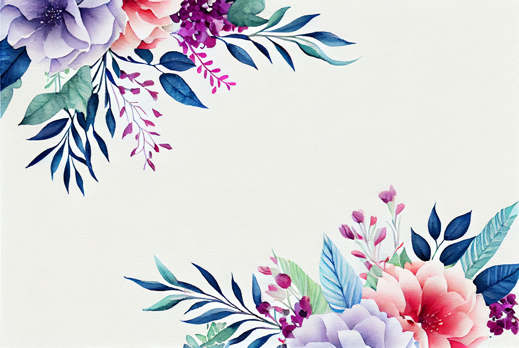 Floral Frame Graphics Elemet (98)