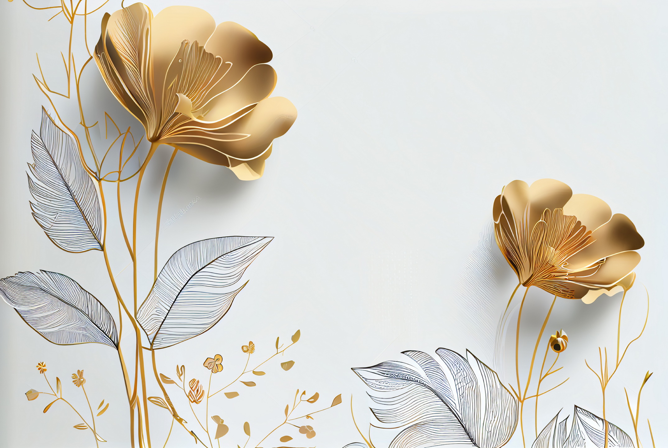 Floral Frame Graphics Elemet (117)