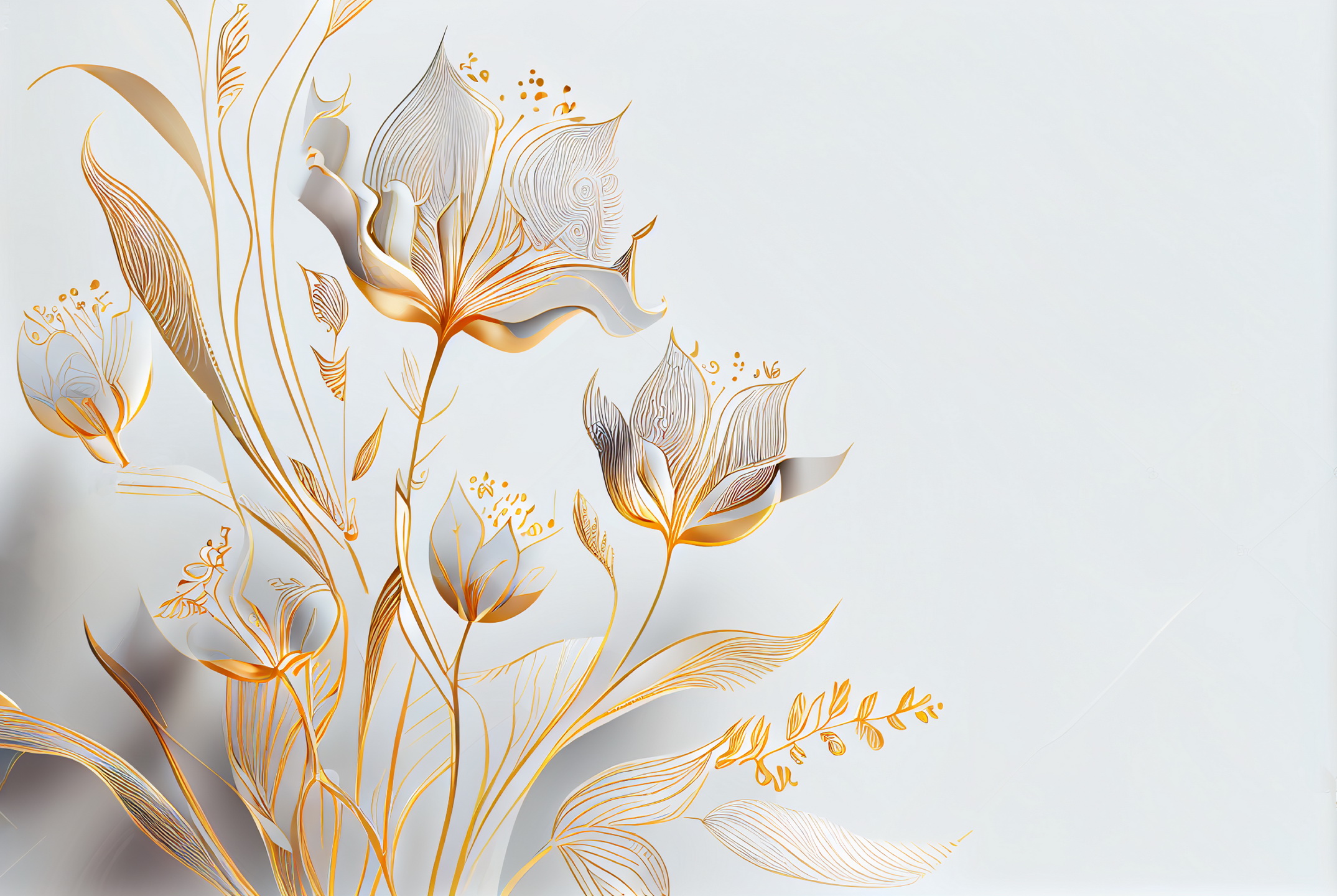 Floral Frame Graphics Elemet (120)