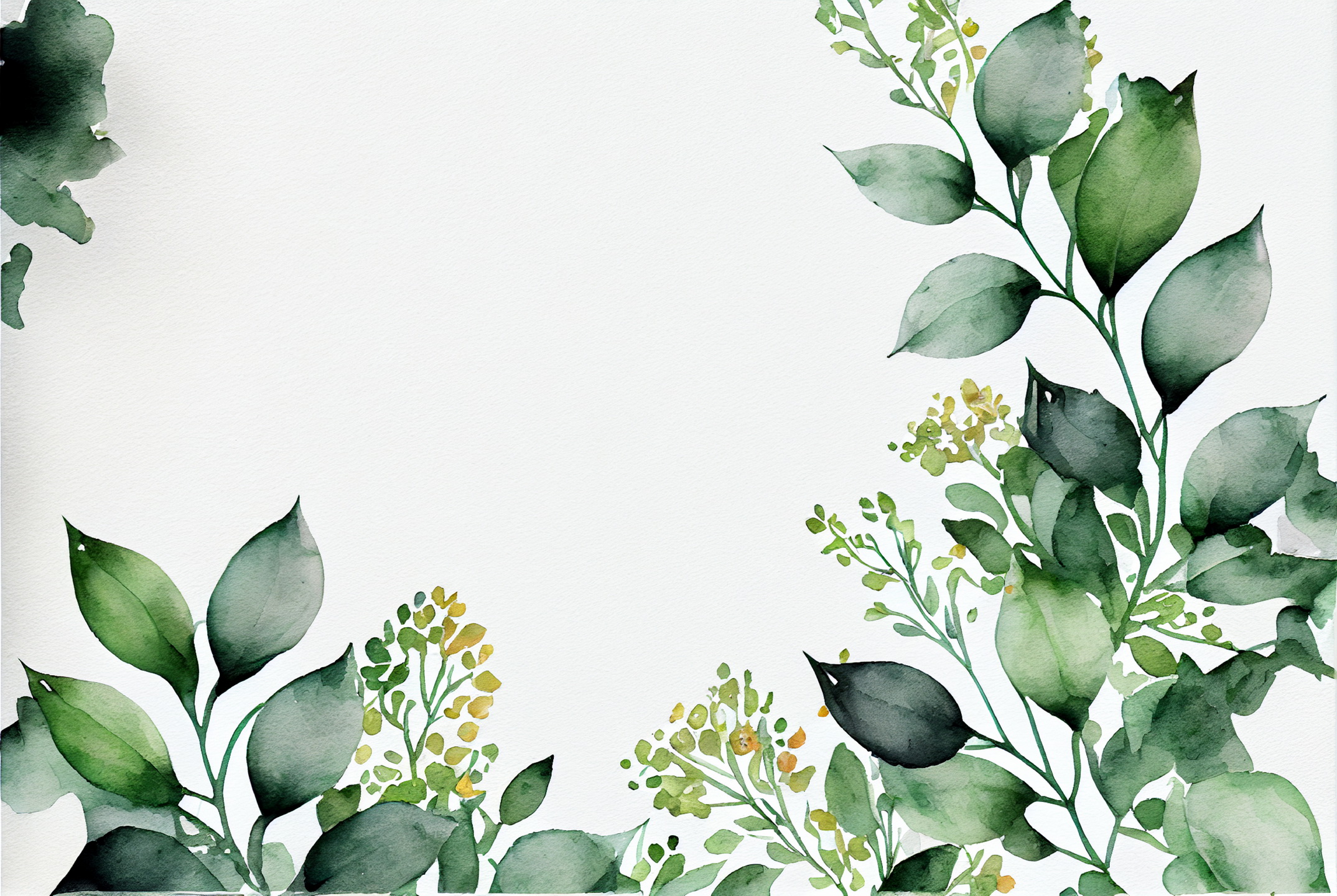 Floral Frame Graphics Elemet (124)