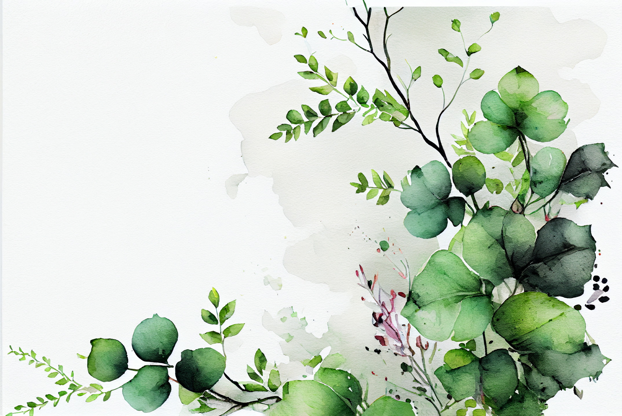 Floral Frame Graphics Elemet (129)