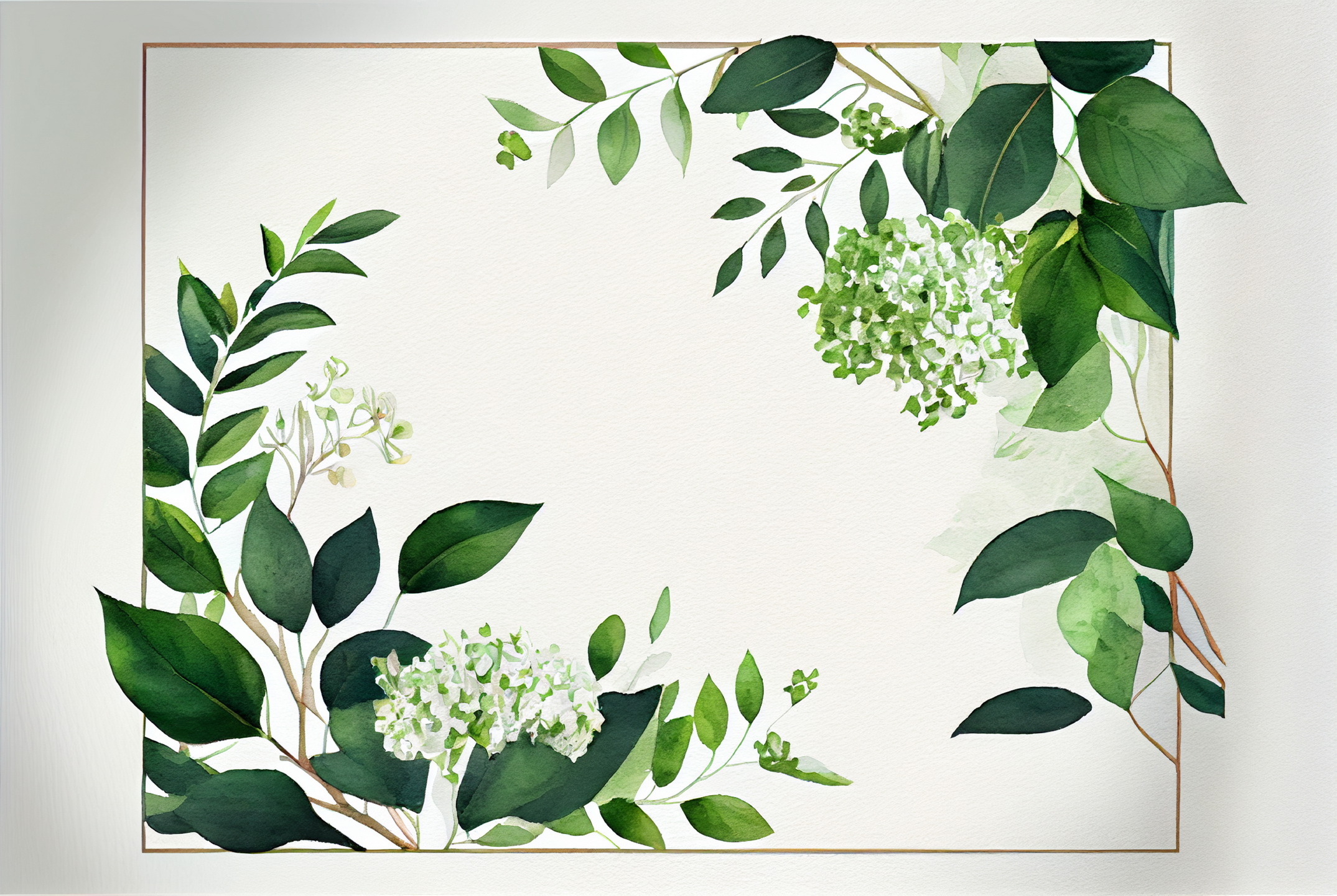 Floral Frame Graphics Elemet (130)