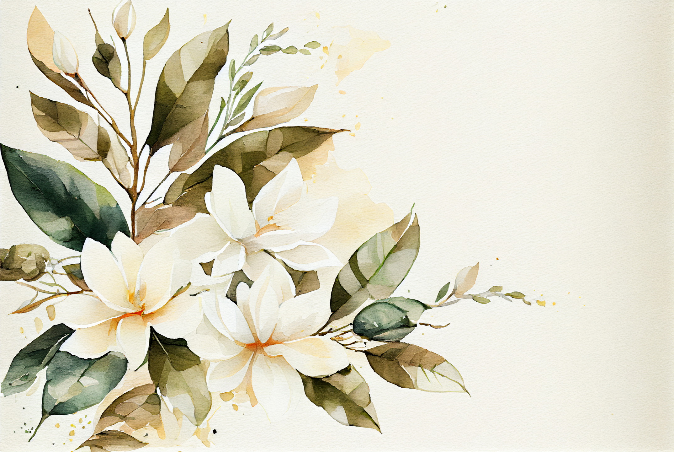 Floral Frame Graphics Elemet (131)