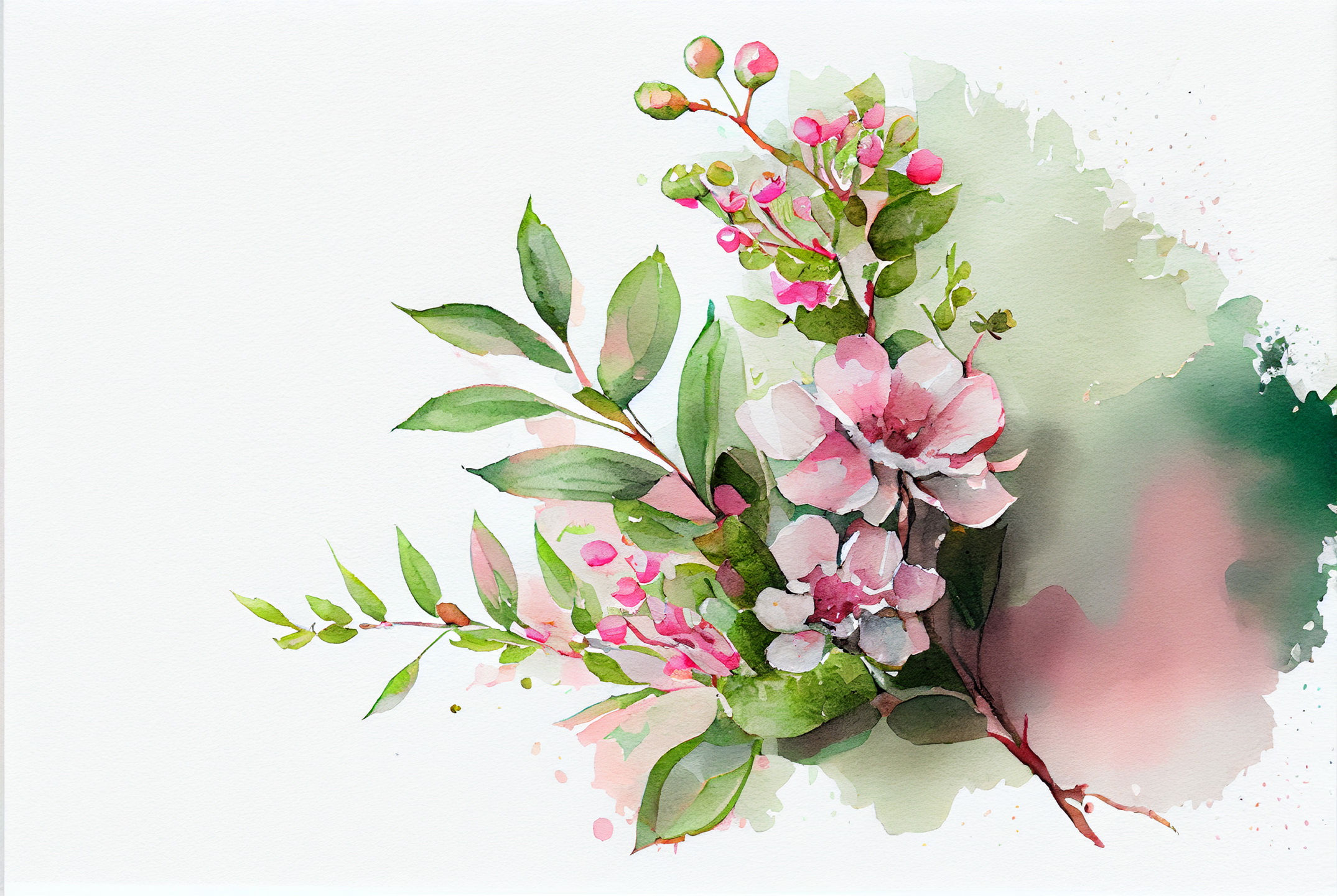 Floral Frame Graphics Elemet (136)