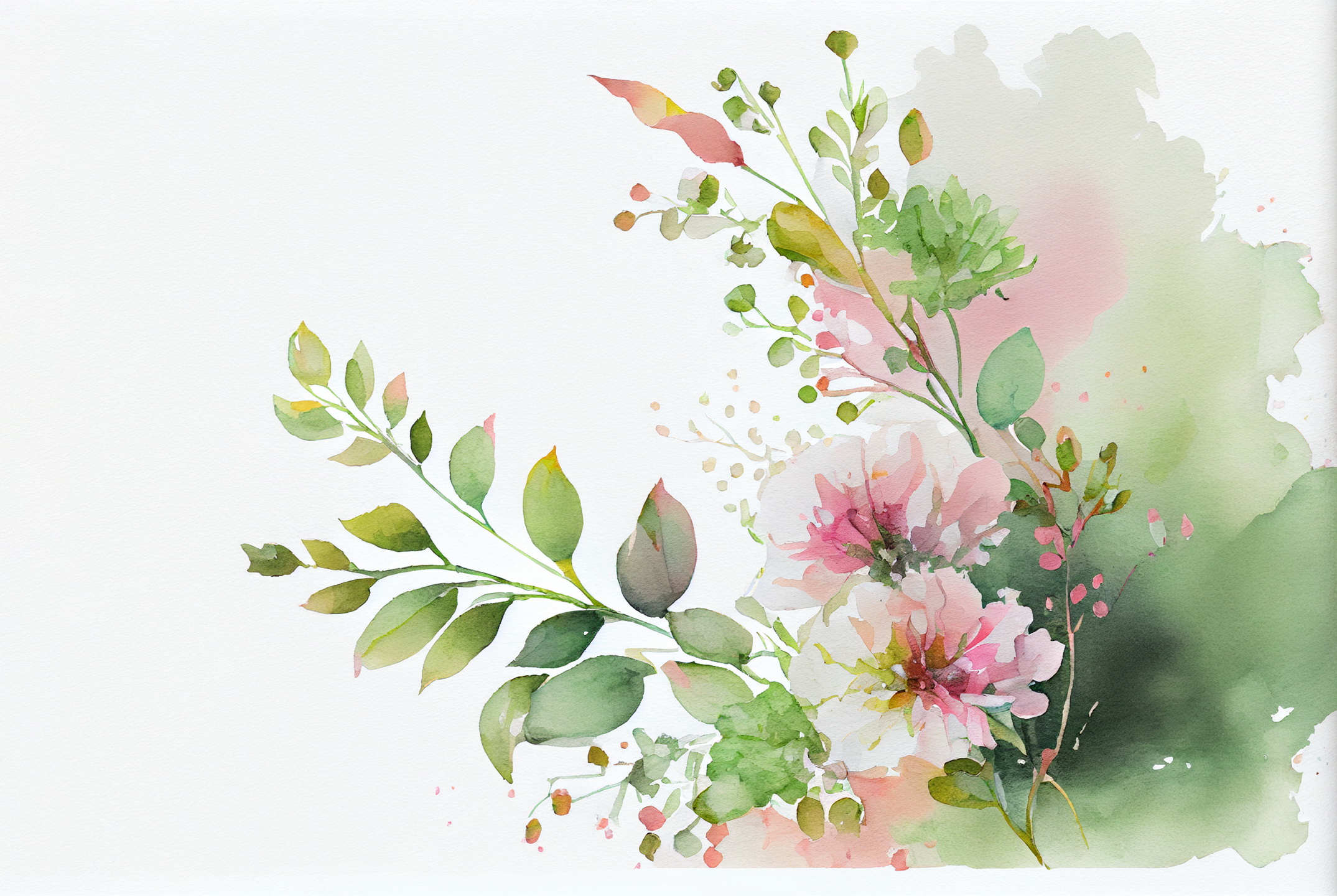 Floral Frame Graphics Elemet (138)