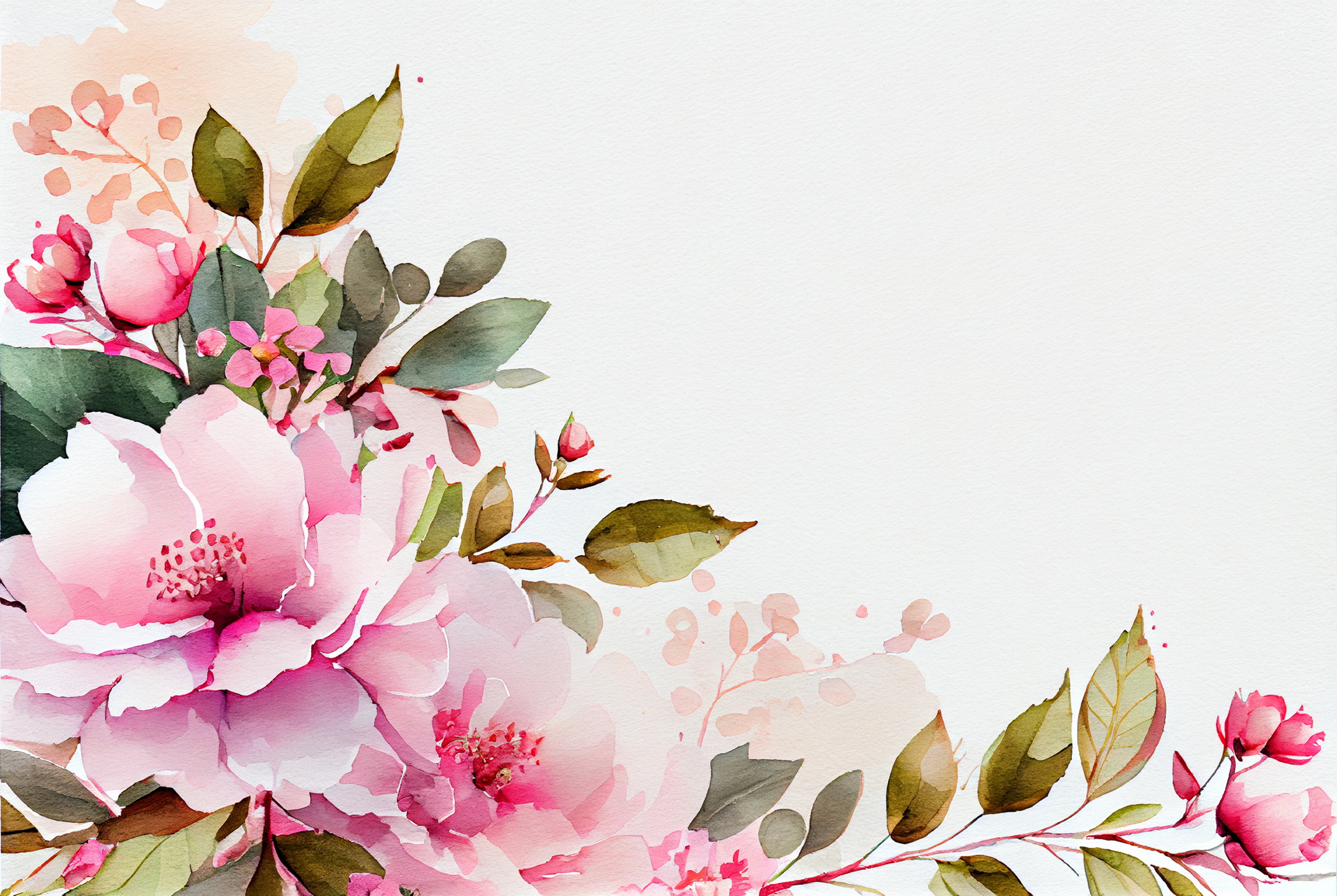 Floral Frame Graphics Elemet (143)