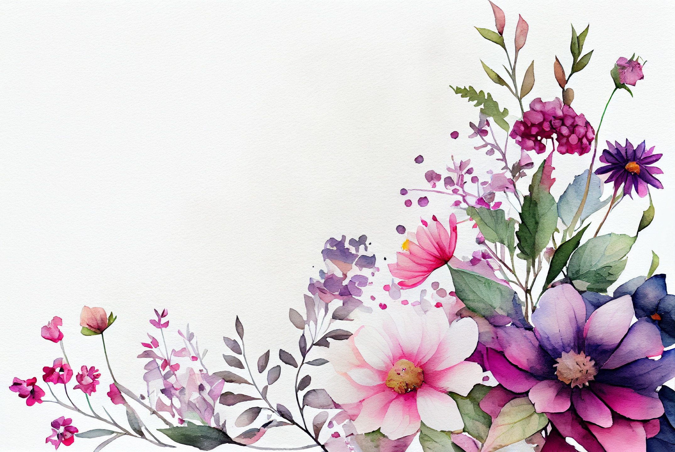 Floral Frame Graphics Elemet (145)