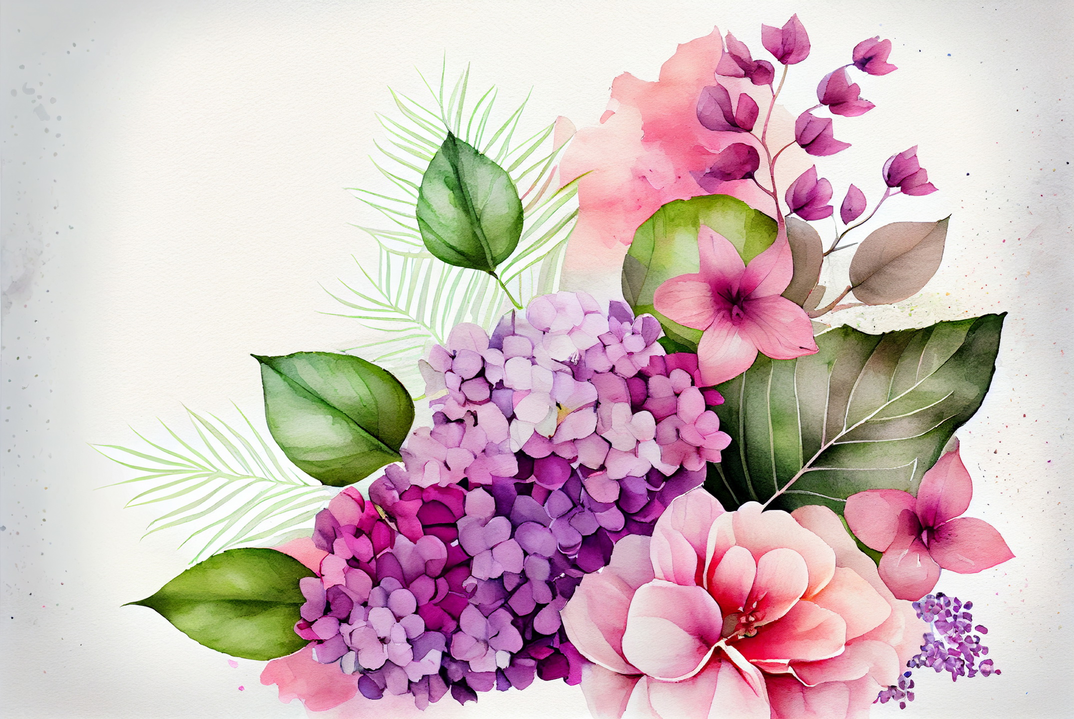Floral Frame Graphics Elemet (148)