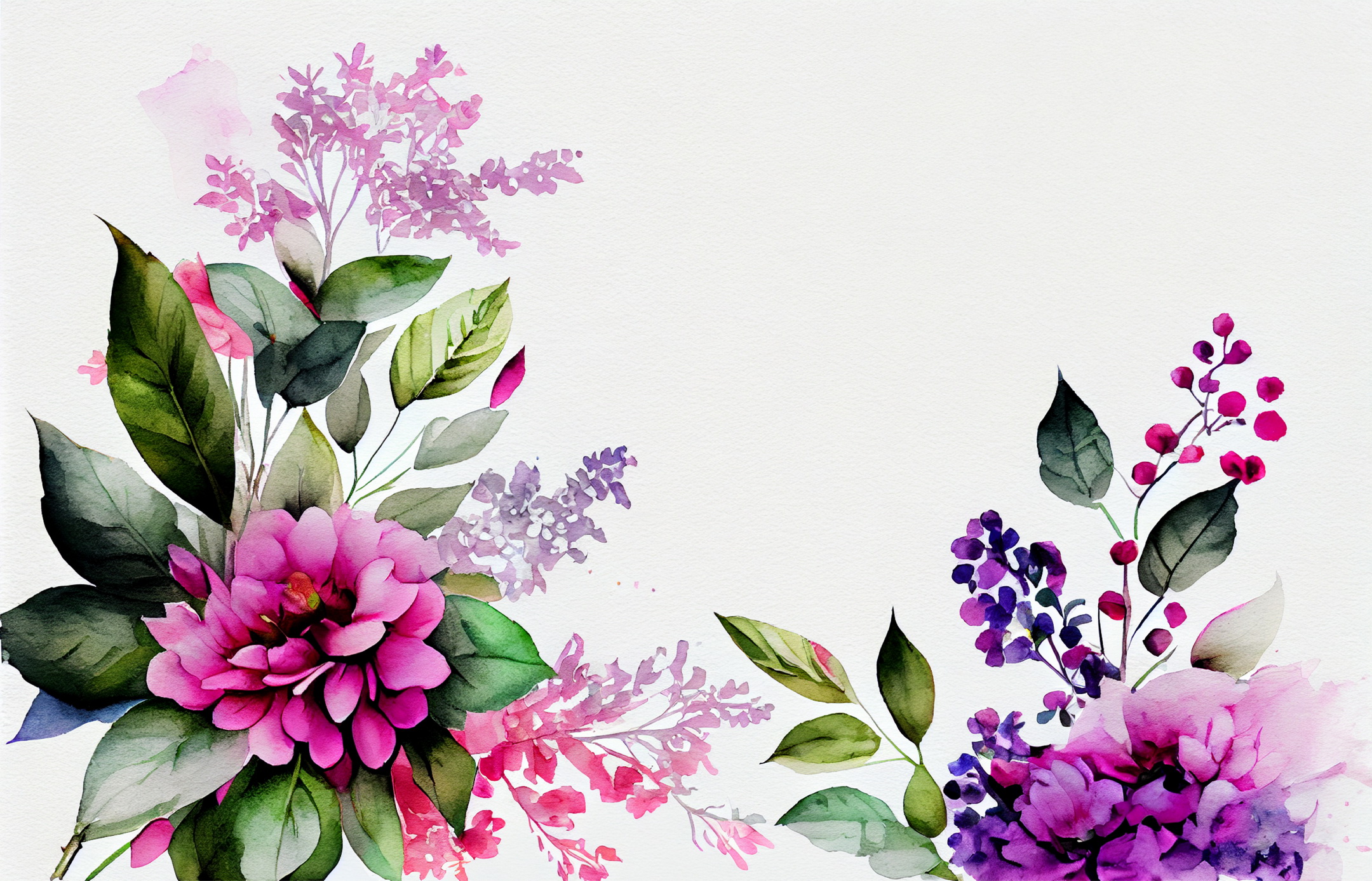 Floral Frame Graphics Elemet (150)