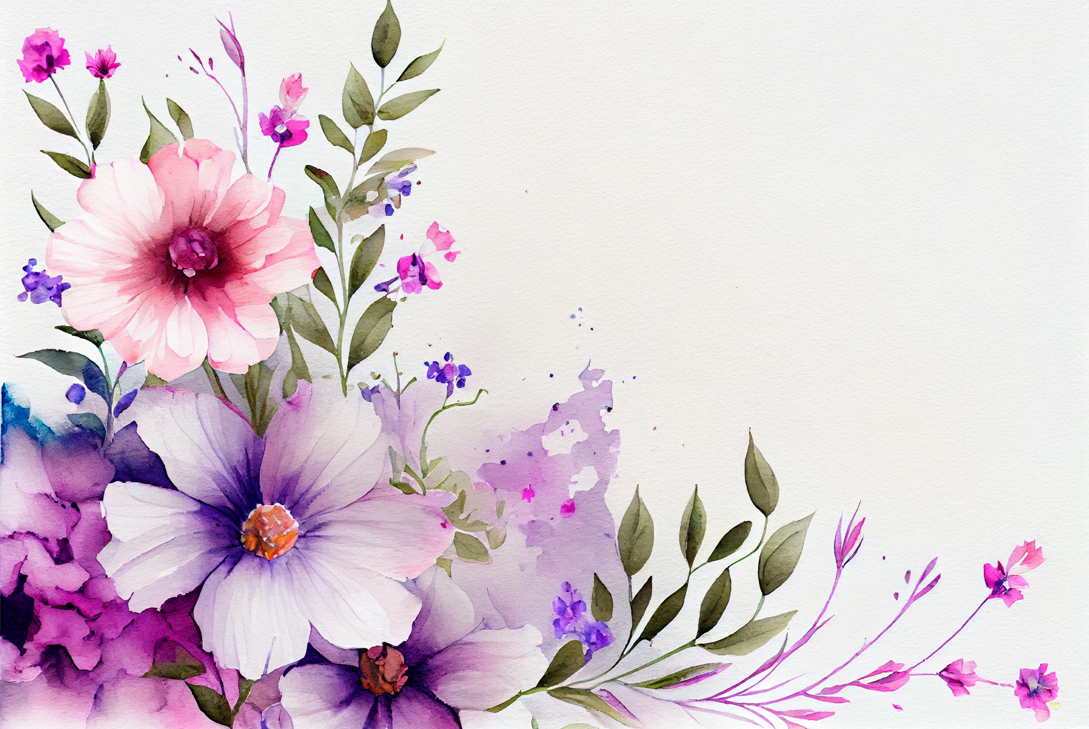 Floral Frame Graphics Elemet (153)