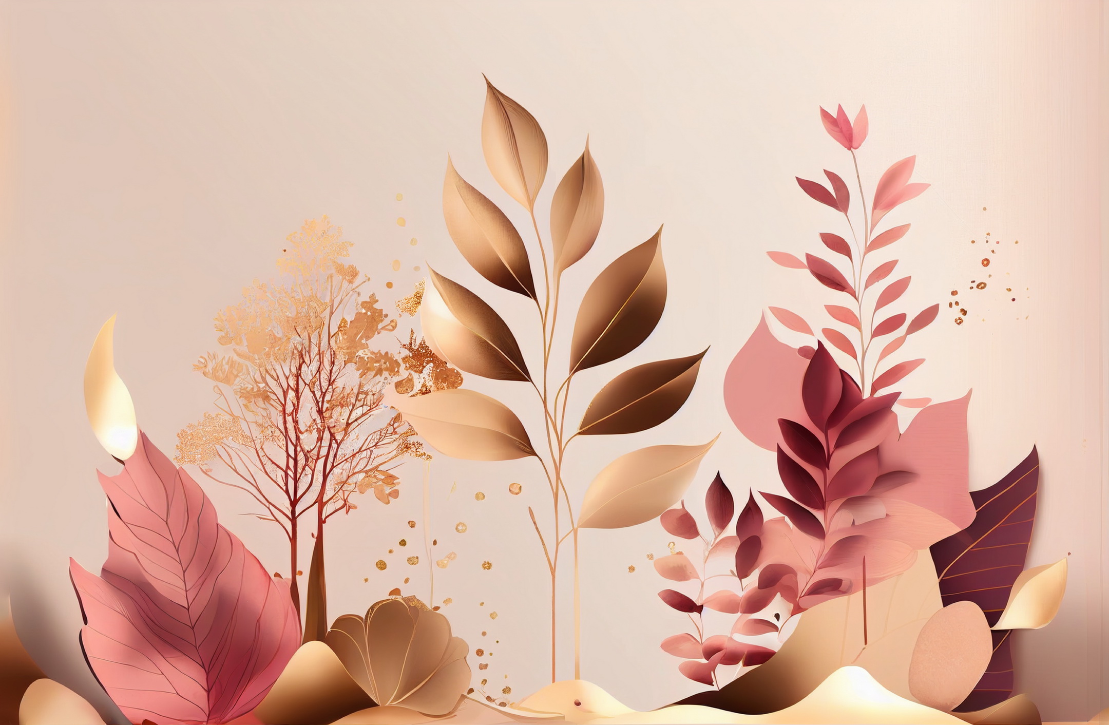 Floral Frame Graphics Elemet (155)