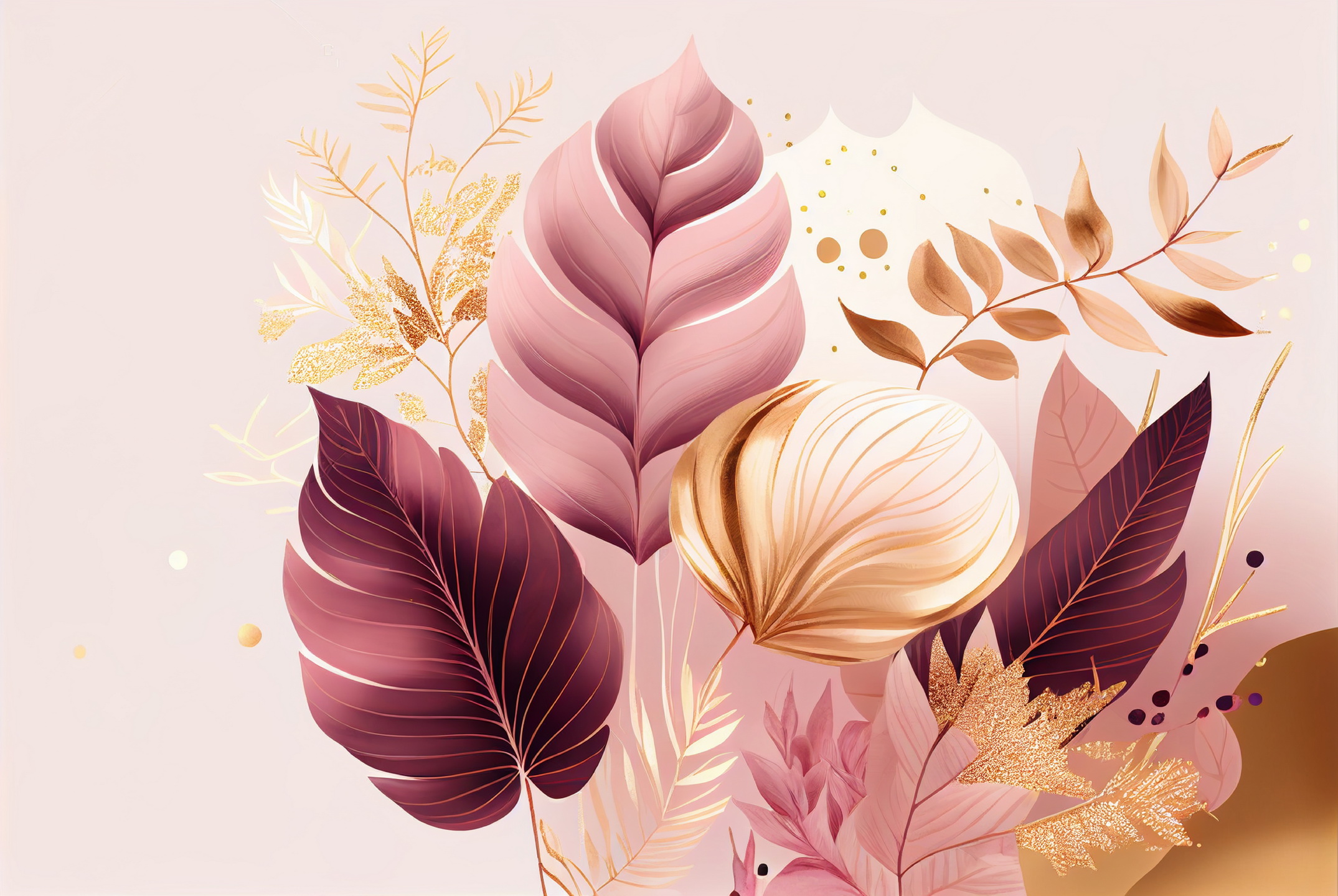 Floral Frame Graphics Elemet (156)