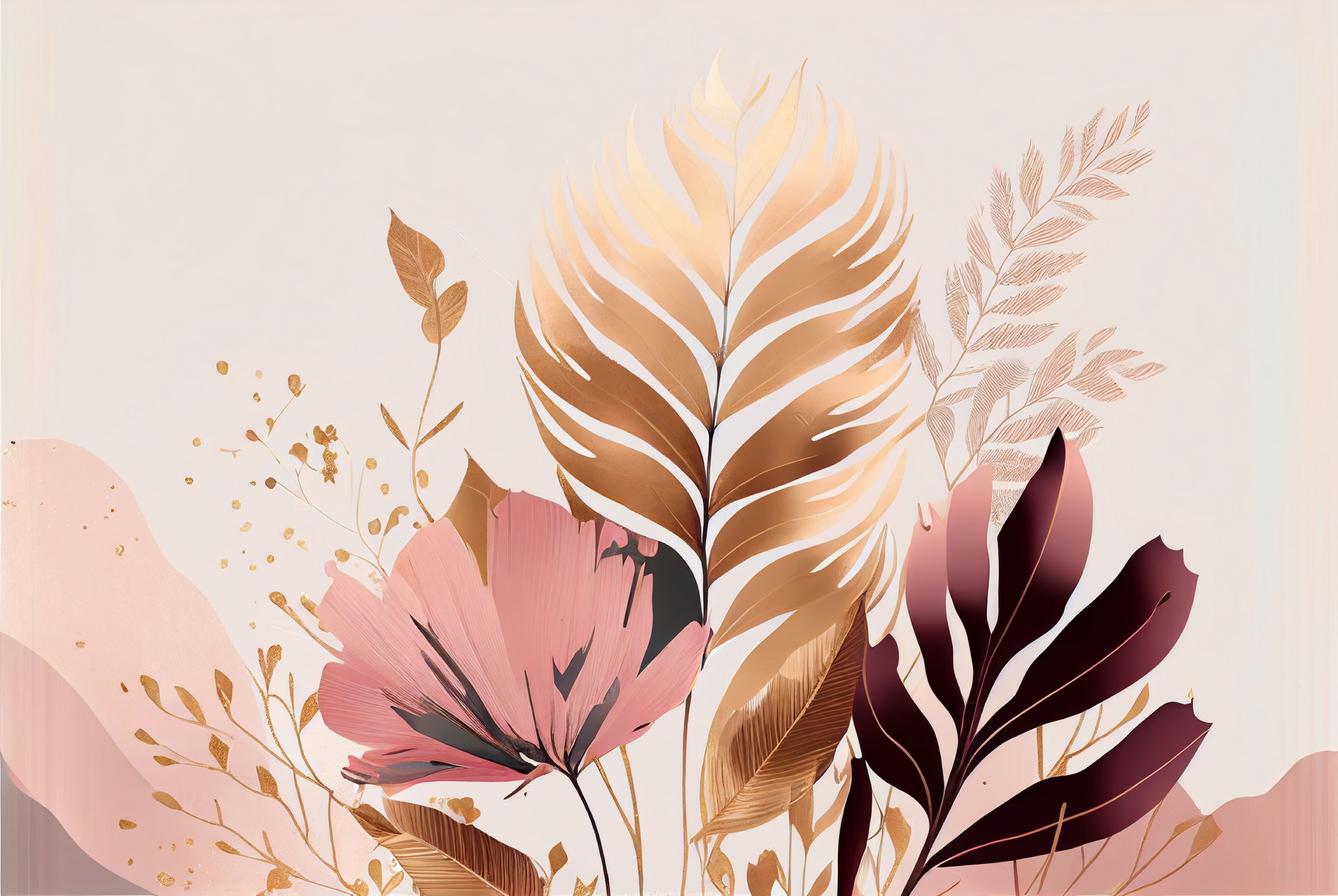 Floral Frame Graphics Elemet (157)