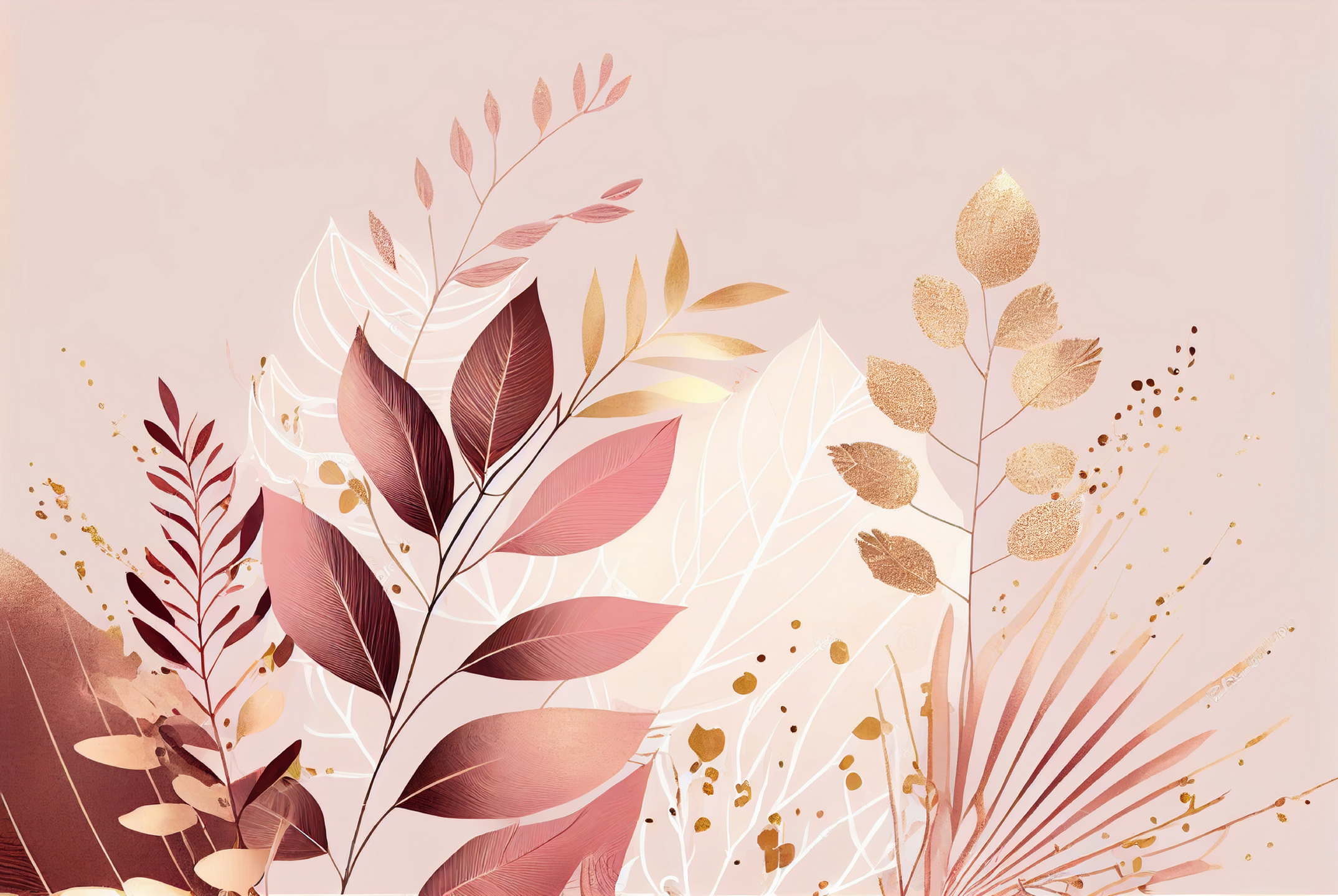 Floral Frame Graphics Elemet (158)