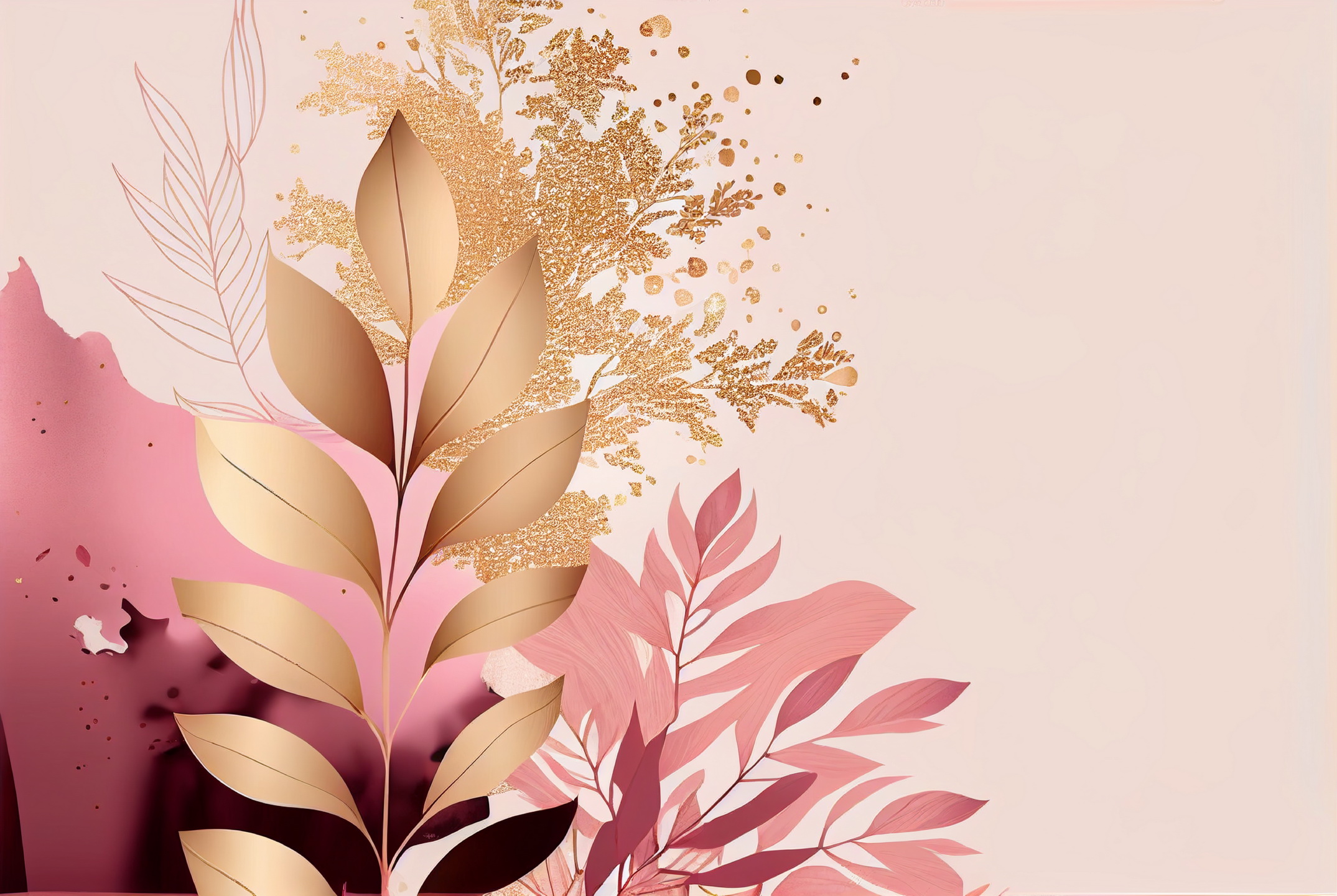 Floral Frame Graphics Elemet (160)