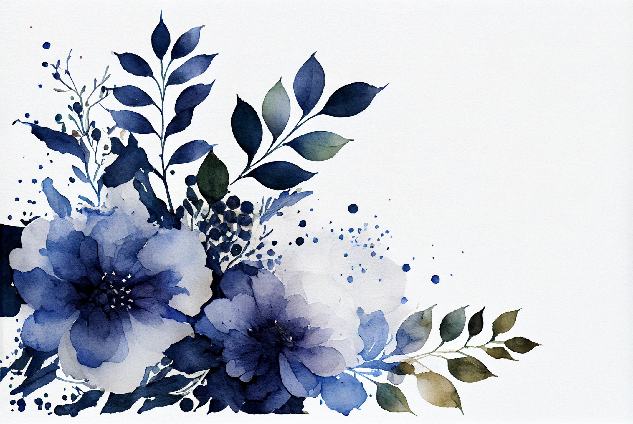Floral Frame Graphics Elemet (162)