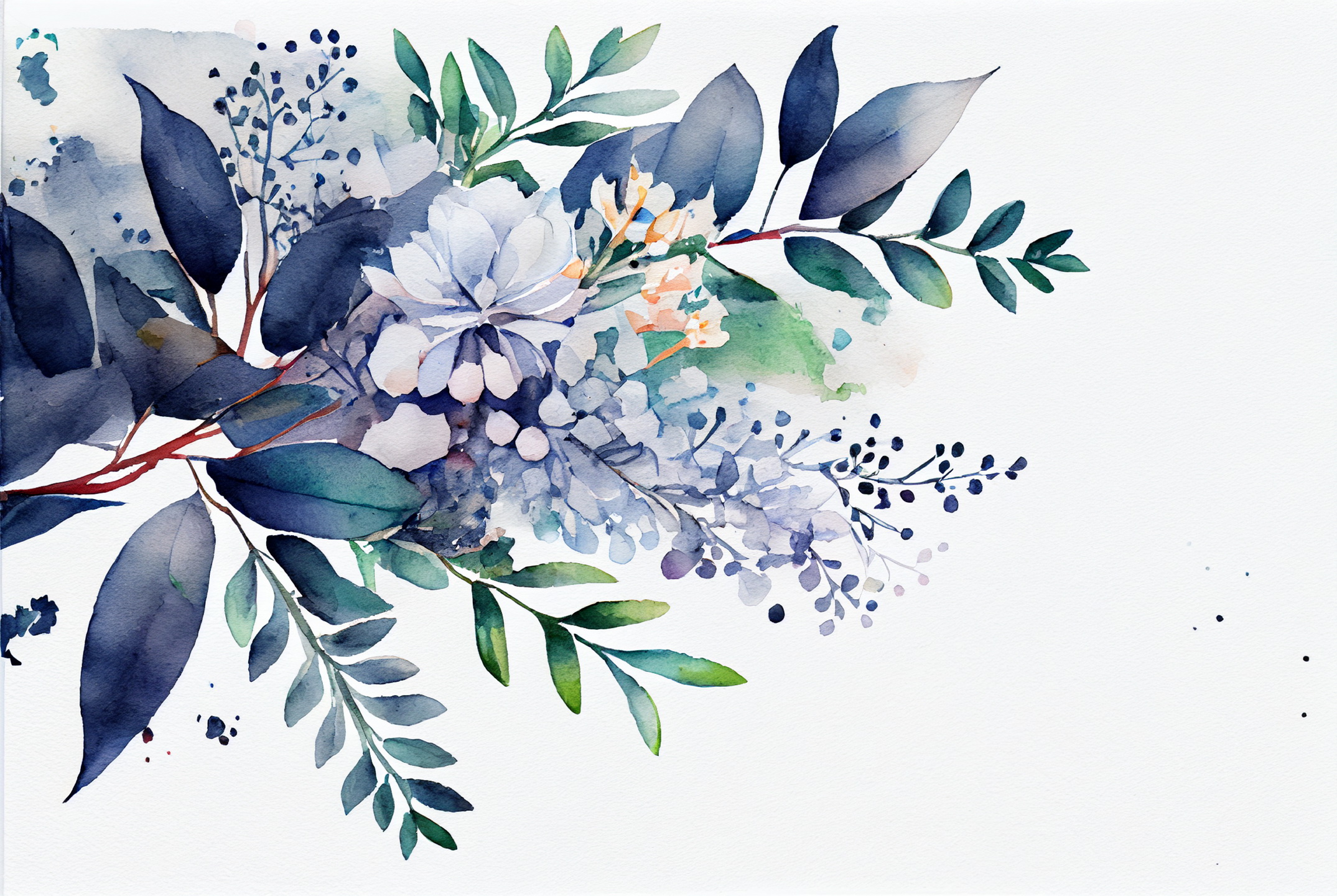 Floral Frame Graphics Elemet (163)