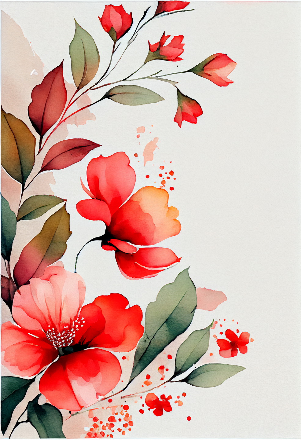 Floral Frame Graphics Elemet (183)