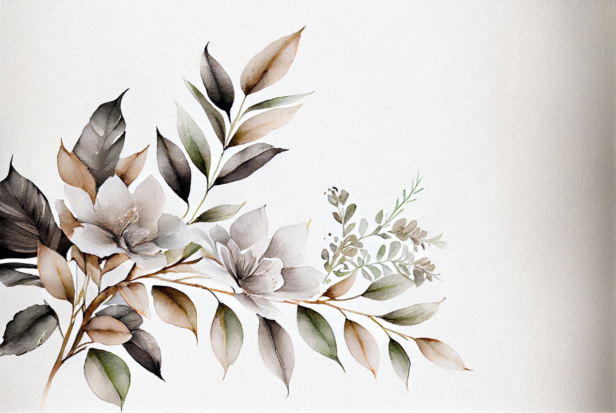 Floral Frame Graphics Elemet (189)