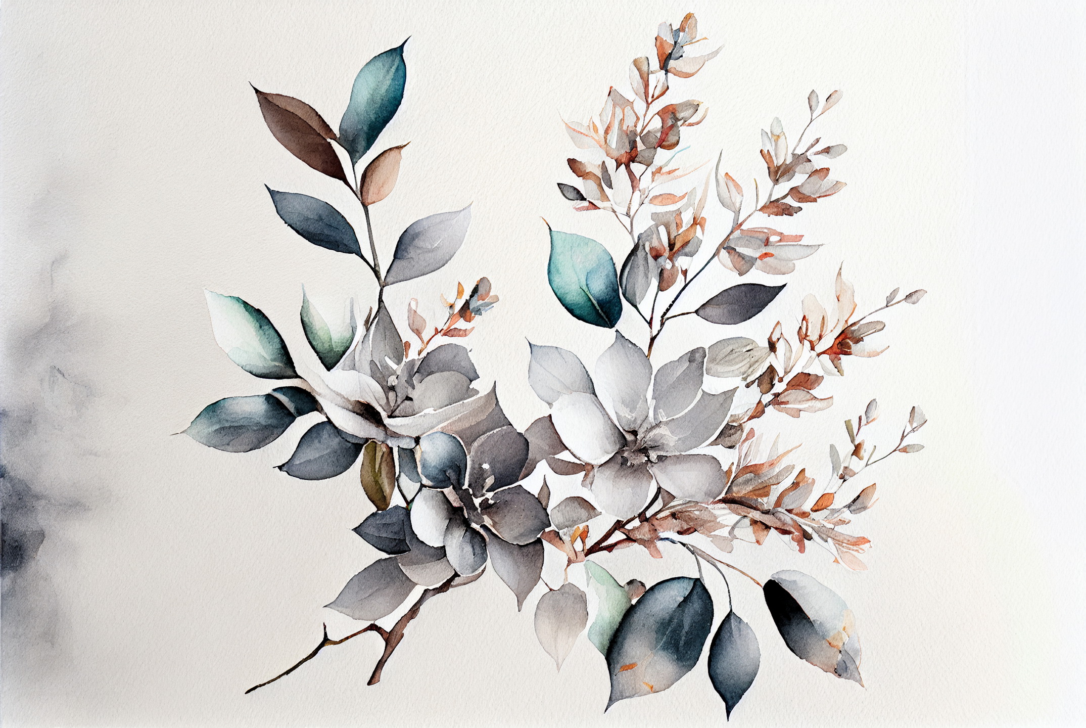 Floral Frame Graphics Elemet (191)