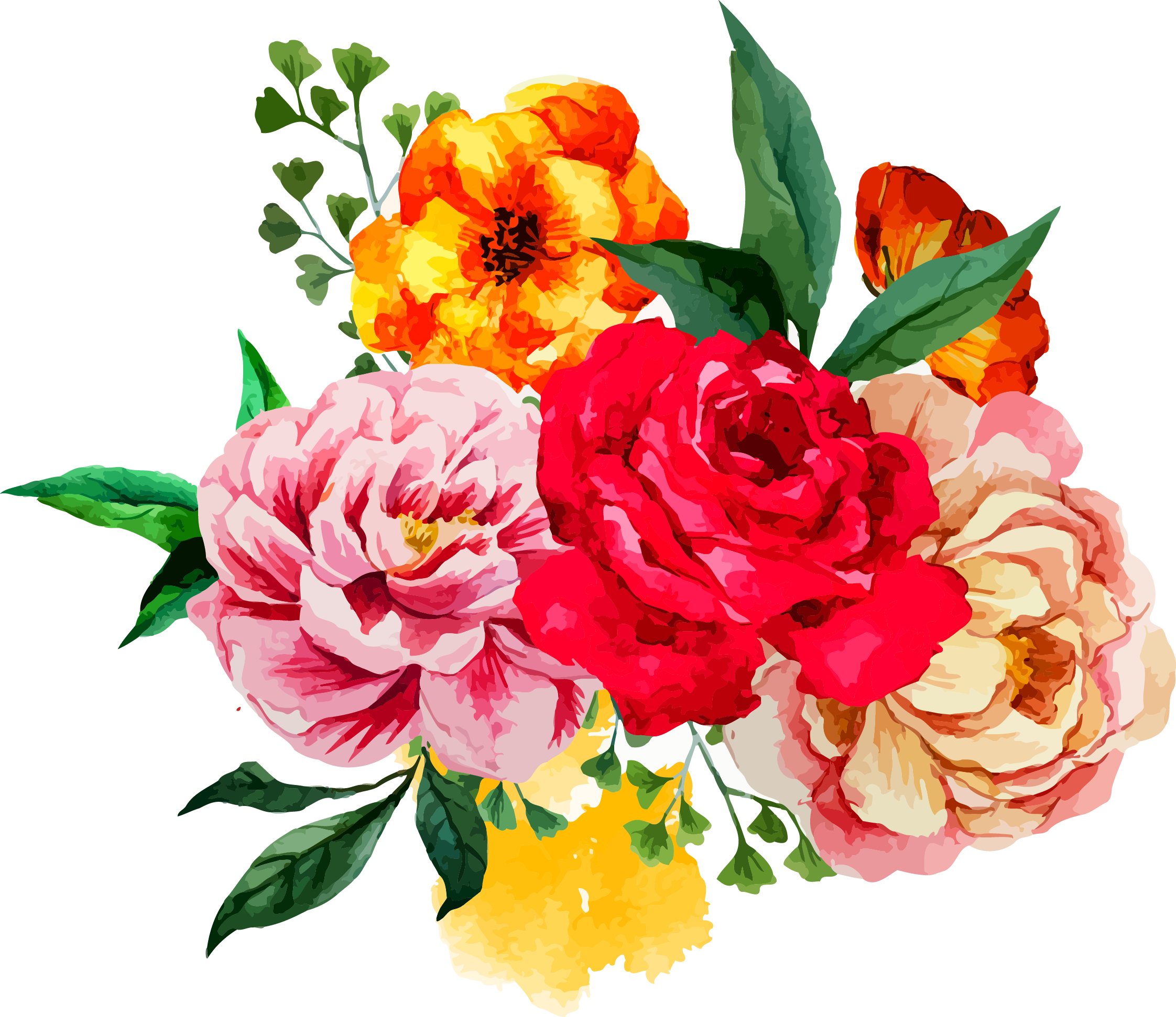 Album Floral Graphic Element (1)