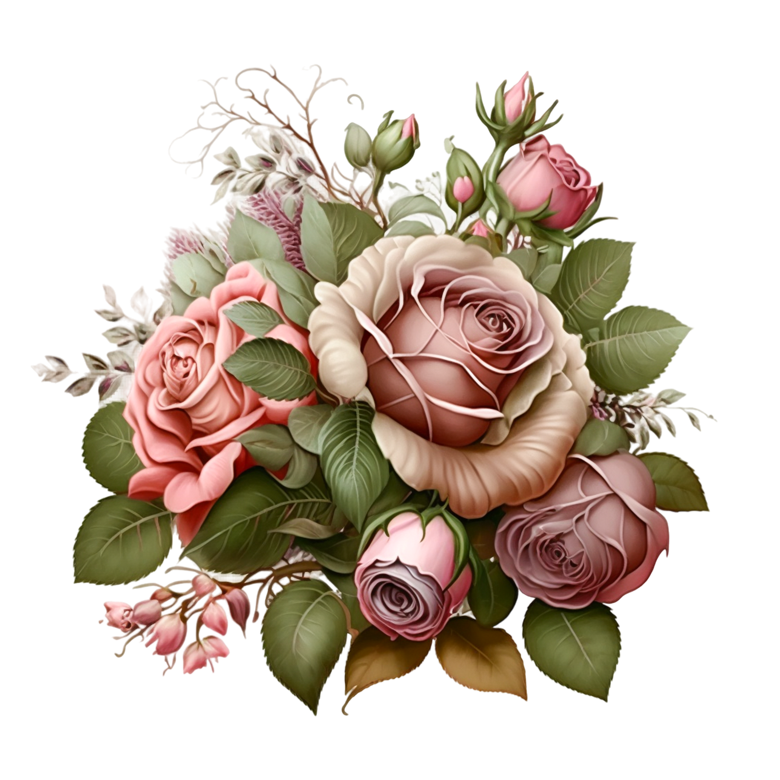 Album Floral Graphic Element (14)