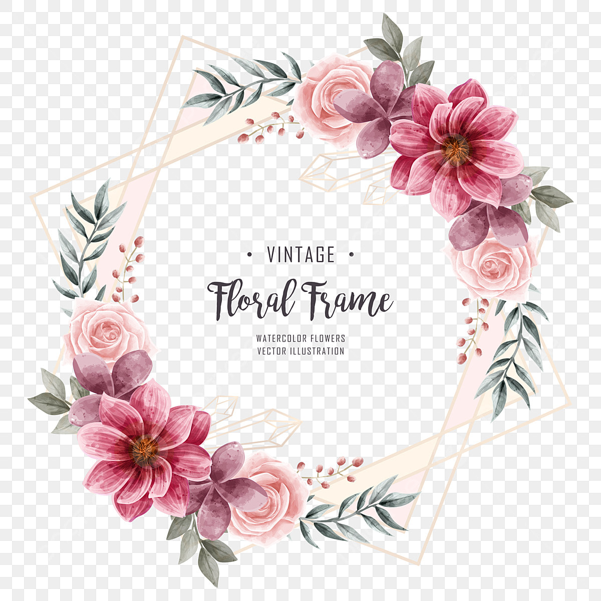 Album Floral Graphic Element (58)