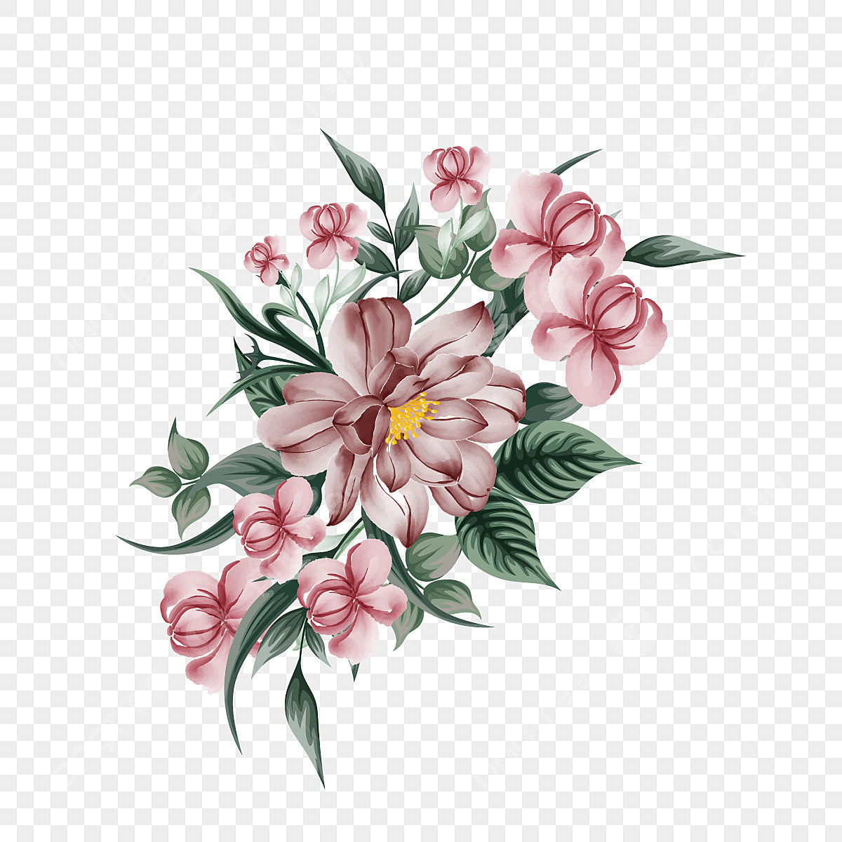 Album Floral Graphic Element (61)