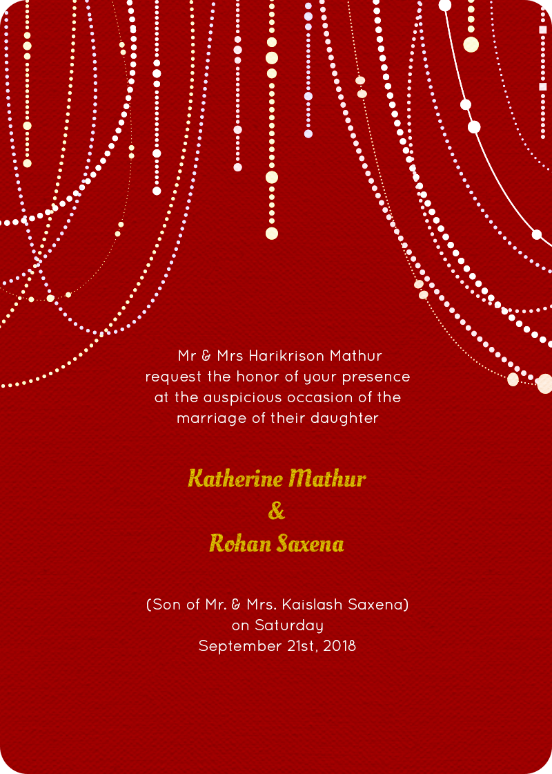Invitation Card Element (2)