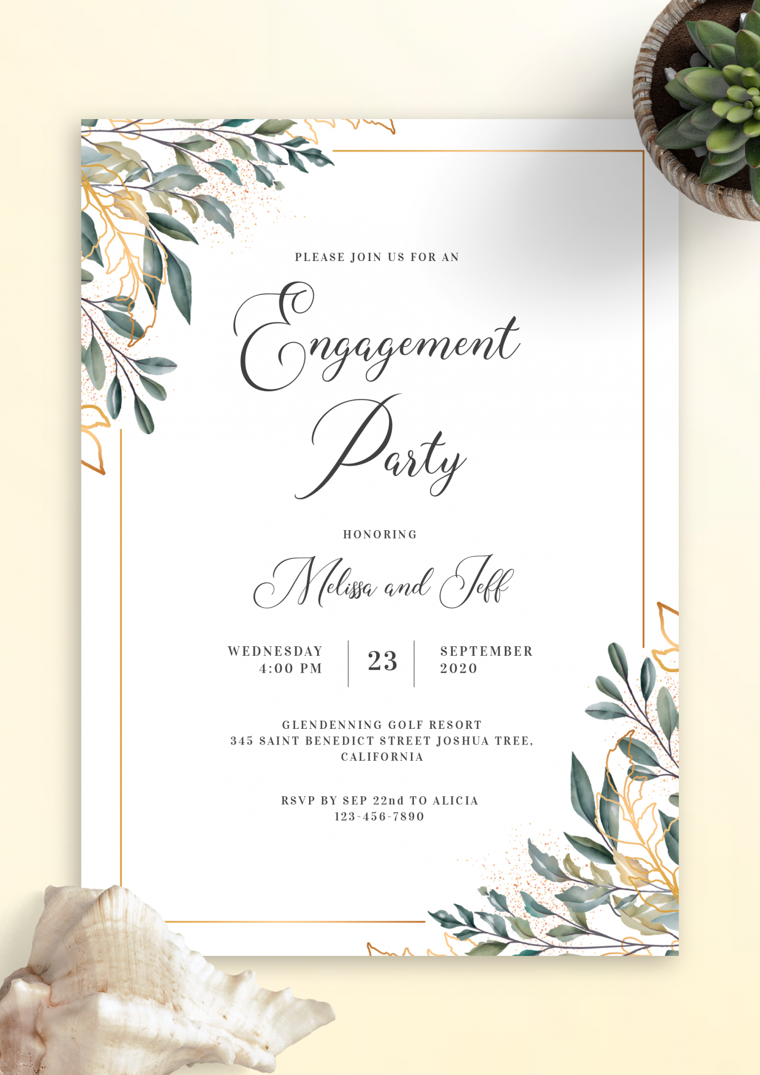 Invitation Card Element (3)