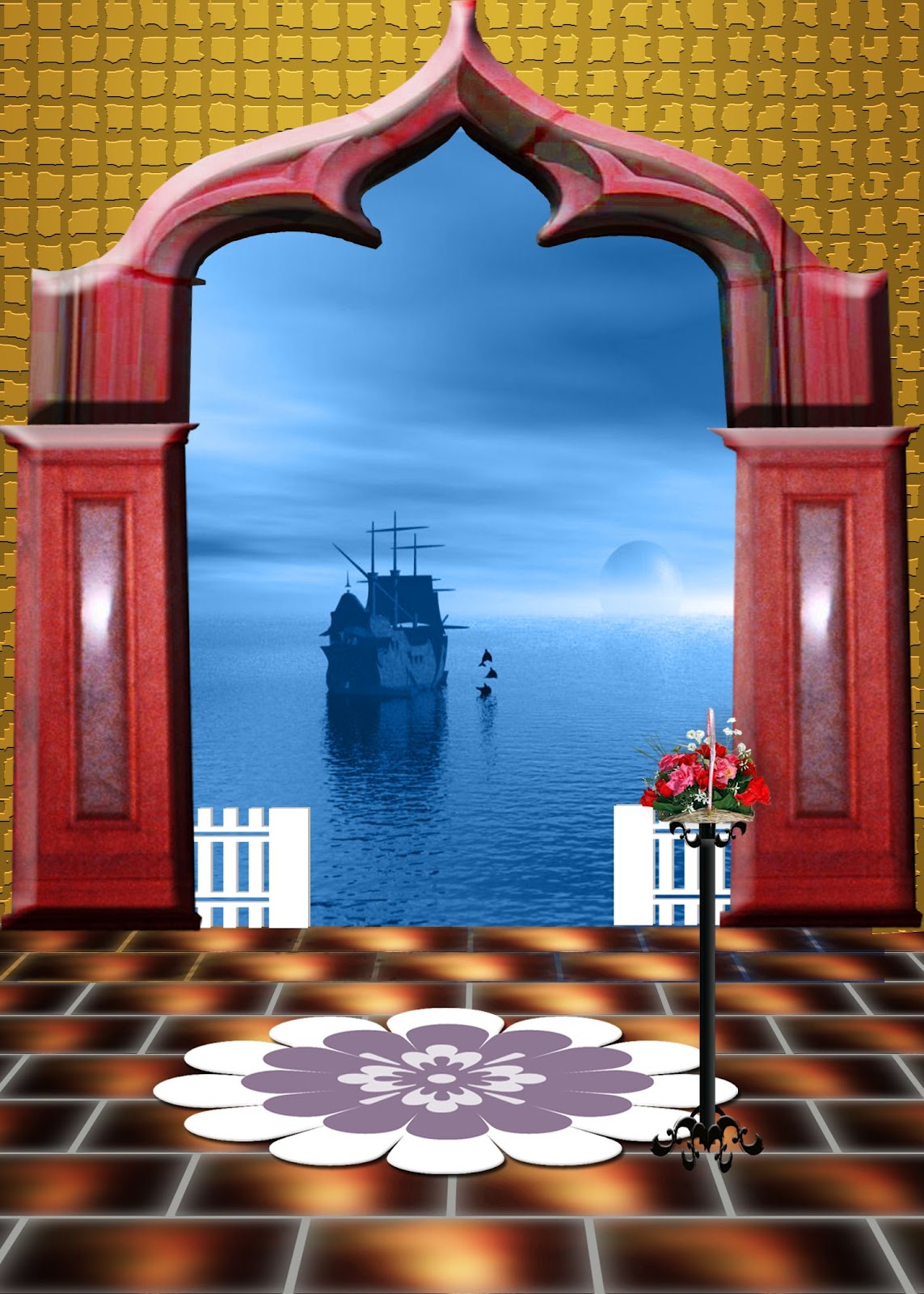 Studio Canvas Background HD Quality (229)