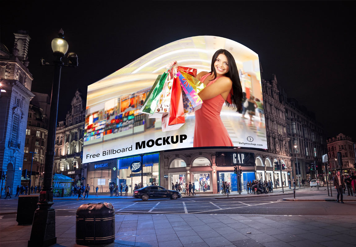 billboard mockup free
