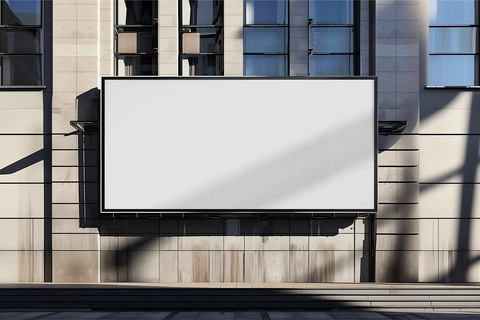 Free Street Billboard Mockup