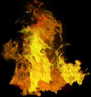 Fire Explotion with Dark Background JPG Image (3)