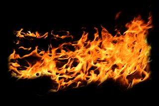 Fire Explotion with Dark Background JPG Image (5)