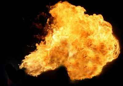 Fire Explotion with Dark Background JPG Image (13)