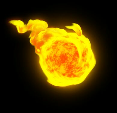Fire Explotion with Dark Background JPG Image (15)
