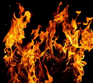 Fire Explotion with Dark Background JPG Image (25)
