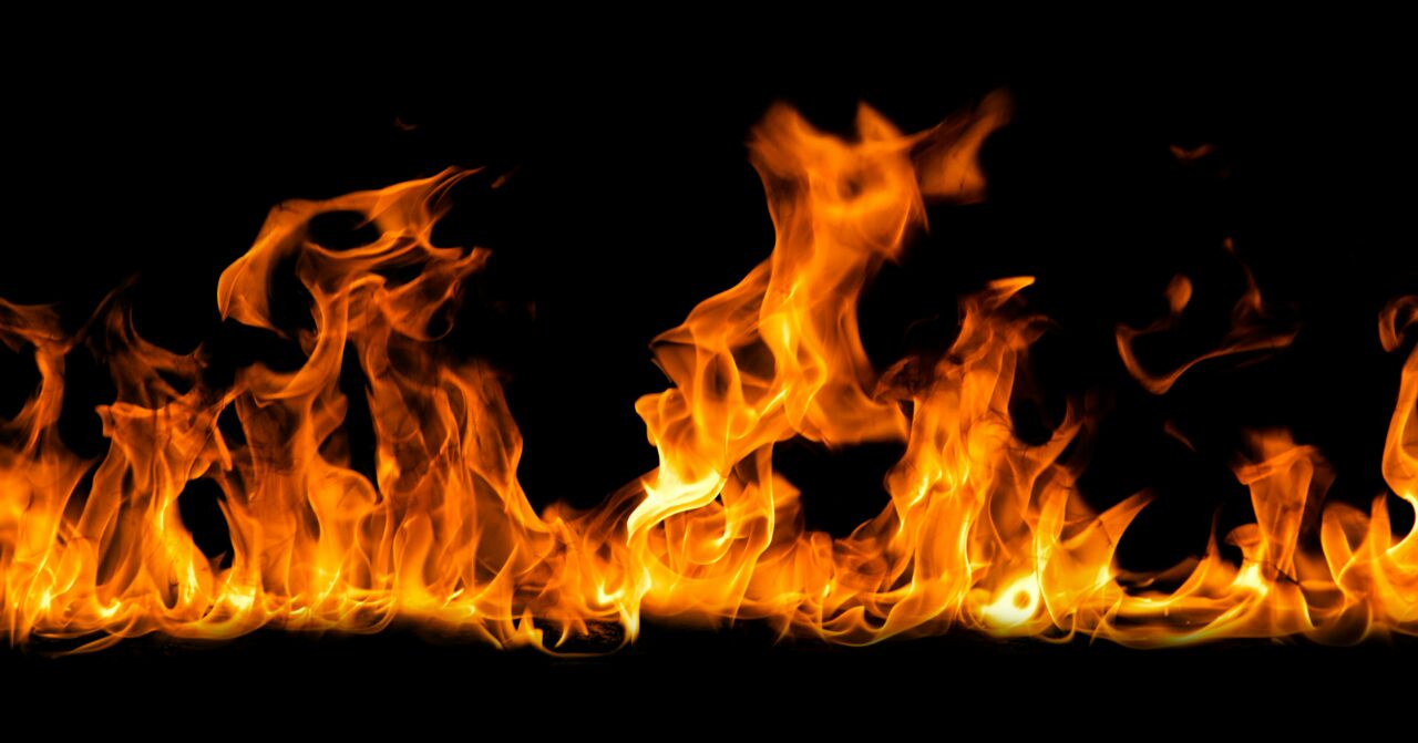 Fire Explotion with Dark Background JPG Image (30)
