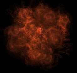 Fire Explotion with Dark Background JPG Image (34)