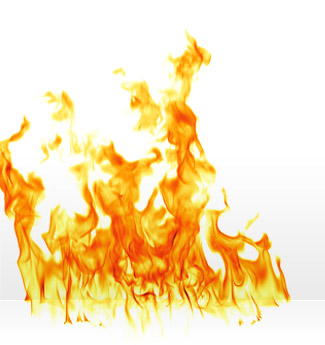 Fire Explotion with White  Background JPG Image (1)