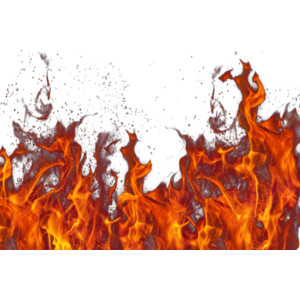 Fire Explotion with White  Background JPG Image (3)